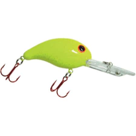 Bandit Lures Bandit Crappie Crank bait, 0.25 - Chartreuse Sparkle B300-D47
