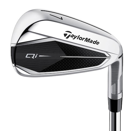 Taylormade Qi10 Iron Set - Steel Shafts - Right Hand/5-PW, AW/Regular Flex N2797407