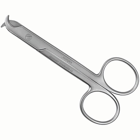 Jorgensen Laboratories White's Toenail Scissors, German-made, 4" J0084G