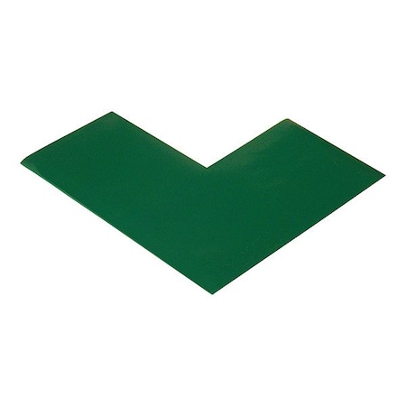 Mighty Line Floor Marking Shape, 6 in L, PK100 Angle3G