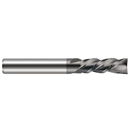 Harvey Tool 0.3750in (3/8) Cutter DIA x 1.1250in (1 1/8) L of Cut Carbide Square Downcut End Mill High Helix 775924-C4