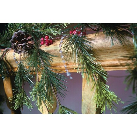 Adams 12'' Clear Plastic Garland Tie, 10PK 8710061040