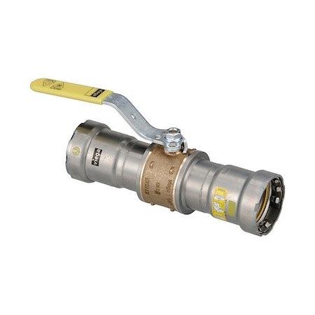 Viega Manual Two-Way Ball Valve, 7.55 in L 30615