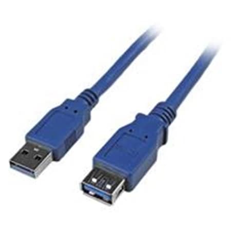 Dynamicfunction 6 ft. SuperSpeed USB 3.0 Extension Cable A to A Male to Female - Blue - 6 ft. DY2756103