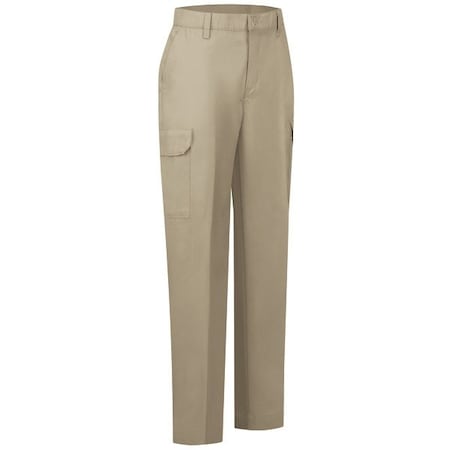 Red Kap WMNS CARGO POCKET PANT, KHAKI PT89KH 20 34U