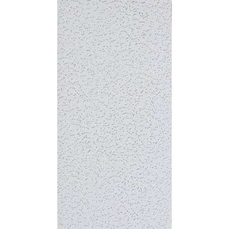Usg Fifth Avenue Series CTN Ceiling Panel, 48in L, 24in W, 5/8in Thick, Directional Fissured Pattern, White 280