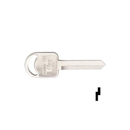 Ilco Unican Mercury Key Blank H66, 10PK 1193MU