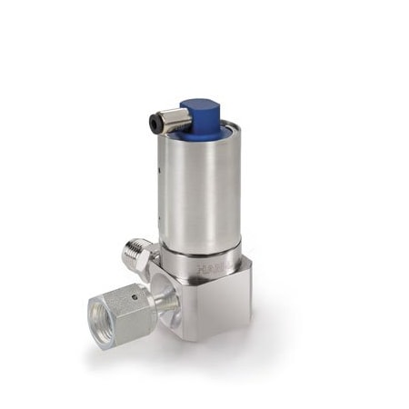 Ham-Let Manual Valve, 2 Port UCV, 1/4 in, Swivel HM22-4VKLC-GF4GM4