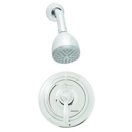 Speakman Diverter Trim and Shower Combination (Valve not included), 1.5 GPM, Polished Chrome SLV-5410-E15