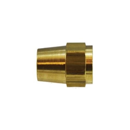 First Fitting & Fastener 1/2T BRASS DOT AIR BRAKE NUT FOR COPPER TUBING 38172MID