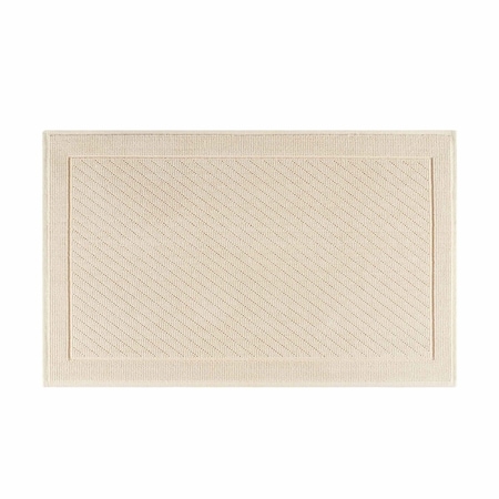 Arkwright Home Cotton Bath Mat 20x32 Almond Milk - Case of 4, 4PK HH-BM-2032-BG