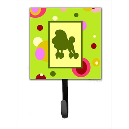 Carolines Treasures 4.25 x 6 in. Poodle Leash Or Key Hook CK1106SH4