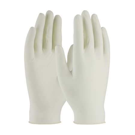 Pip Disposable Gloves, 0.13mm Palm, Latex, Powder-Free, XL, 100 PK, White 62-323PF/XL