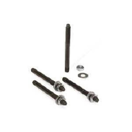 Superjock 37961 3.50 in. Carburetor Stud Kit - Fits Carbs with 0.50 in. Thick Flange Base SU3614536