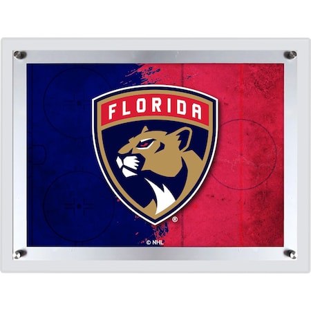 Holland Bar Stool Co Florida Panthers 14.5 in. x 12 in. Backlit LED Sign by Company LBLedA