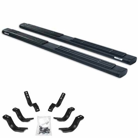 Repl. For Ford F-150 With A Crew Cab Year 2023 Oe Xtreme 6In Textured Black Galvanized Steel S