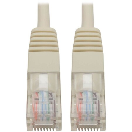 Tripp Lite CAT5e 350 MHz Molded Patch Cable, 14 ft, White N002-014-WH