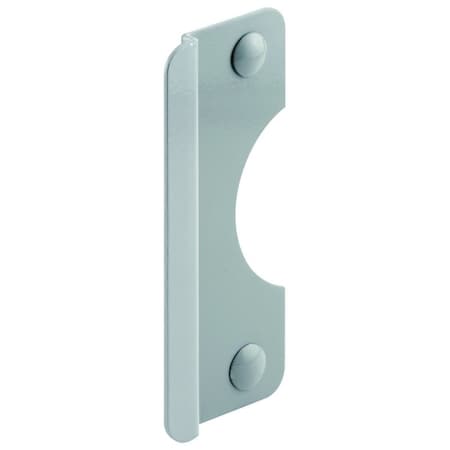 Defender Security Latch Shield, 6 in L, 2-5/8 in W, Steel U 9509