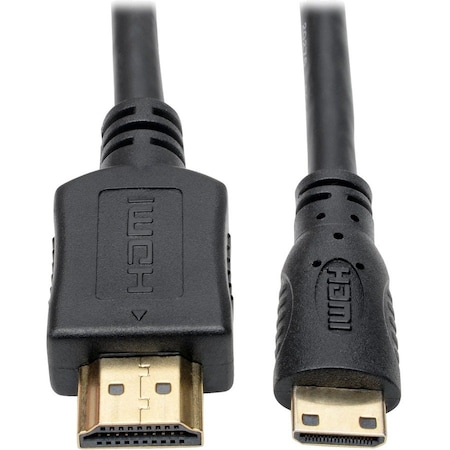 Tripp Lite High-Speed HDMI to Mini-HDMI Cable w Ethernet & Digital Video Au P571-001-MINI
