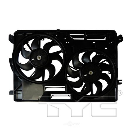 Tyc Dual Radiator And Condenser Fan Assembly 623930