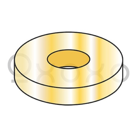 Oxoxo 1 1/4 U S S Through Hardened Washer Zinc Yellow, 60PK 157311