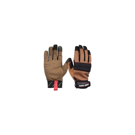 True Grip Hi-Dexterity Work Gloves, Duck Canvas, Men's XL 98538-23
