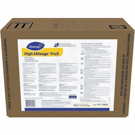 Diversey Floor Finish, 5 gal, Bag 101110008