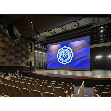 Draper Draper Paragon V 300" Projection Screen - HDTV, Matt White XT1000VB, 110 V - Wall/Ceiling Mount 114614