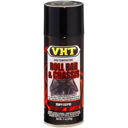 Vht SP670 Gloss Black Roll Bar And Chassis Paint Can 11 Oz. S24-SP670