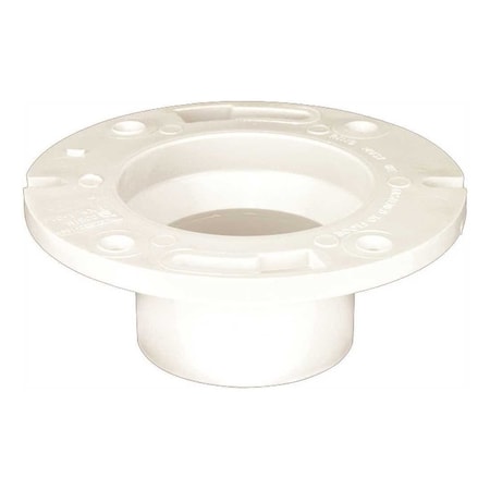 Nibco 4 in. x 3 in. PVC DWV Spigot Closet Flange Black C48512HD43