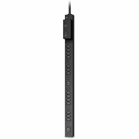 Apc RACK PDU, BASIC, HALF HEIGHT, 200-208V, 30A, 14 C13, 2 C19 AP6002A
