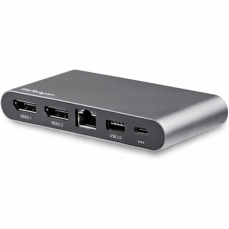 Startech.Com USB C Dock - 4K Dual DP/GbE/2x USB-A/PD DK30C2DAGPD