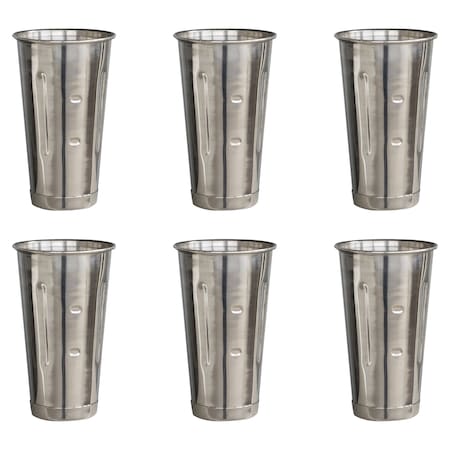 Amerihome Stainless Steel 30 oz. Malt Cup, PK6 MALT306P