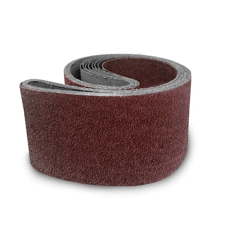 Combat Abrasives 7-7/8in x 29-1/2in Aluminum Oxide Floor Sanding Belts, 10PK (24 Grit) B7-7/8X29-1/2X24AOX-10PK