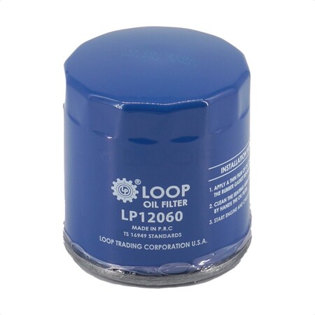 Loop Engine Oil Filter For Chevrolet GMC Equinox Buick Terrain Cruze Malibu Colorado Canyon LOP-LP12060
