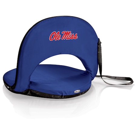 Picnic Time Family Of Brands NCAA Ole Miss Rebels Oniva Stadium Seat - Reclining Bleacher Seat with Back Support 626-00-138-374-0