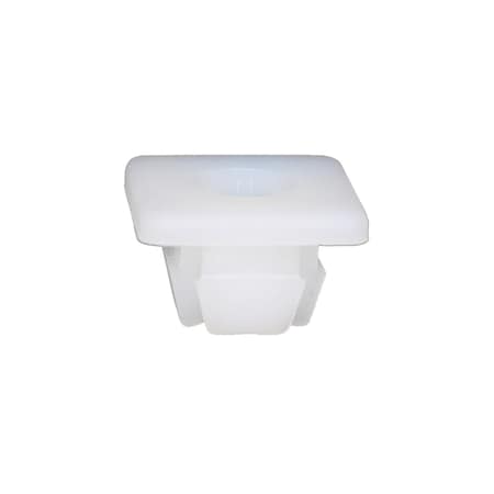 Auveco 1/4in #14 License Plate Nut Nylon - GM, 50PK 11719