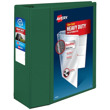 Avery Heavy-Duty View 3 Ring Binder, 5 In Ring 79111