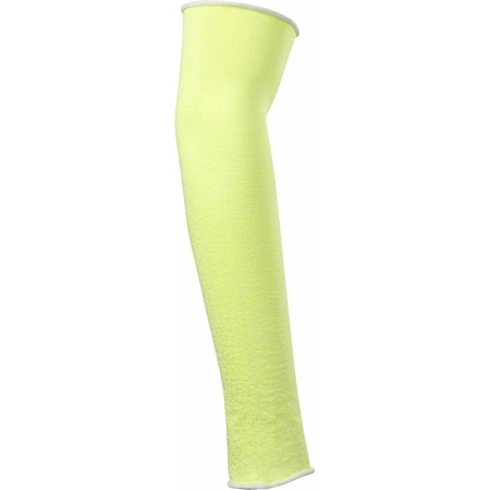 Ironwear 18in HPPE Knit A4 Cut Resistant Sleeve w/ Thumb Hole, Lime 4370-L