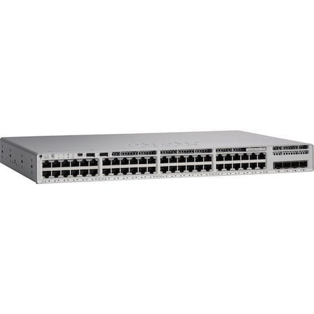 Cisco CATALYST 9200L 48-PORT POE+, 4 X 10G, NE C9200L-48P-4X-A