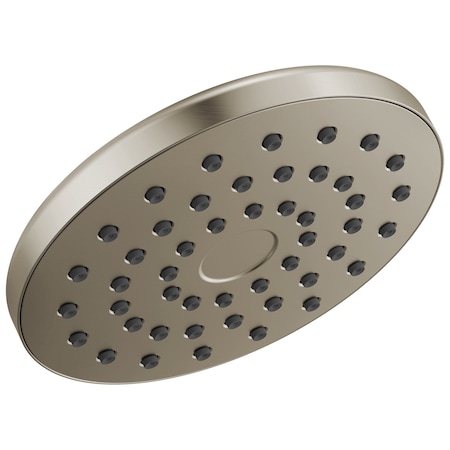 Delta Universal Showering Components Pivotpro Raincan Shower Head In Lumicoat Stainless 52101-SS-PR25