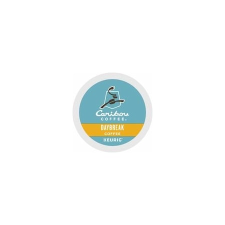 Caribou Coffee K-Cup Daybreak Coffee, Compatible with Keurig Brewer, Regular, Light/Mild, K-Cup, 24PK 5000330136