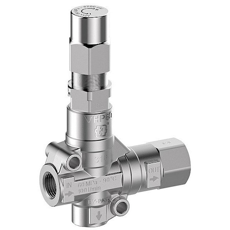 A.R. North America Unloader, 316 Stainless Steel, 8,700 psi VHP60-600-SS