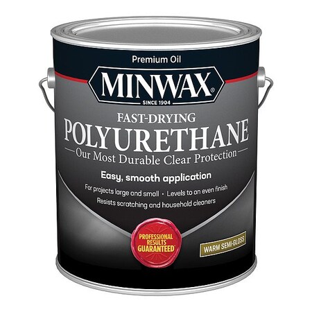 Minwax Finish, 1 gal, Semi-Gloss, Clear 319010000