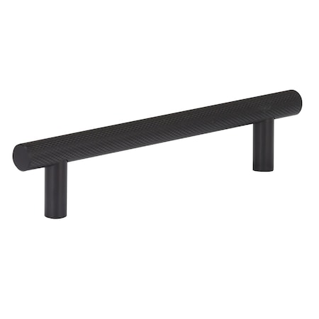 Kingston Brass Cabinet Knurled Pull for Kitchen, 128 mm, Matte Black RBP30601MB