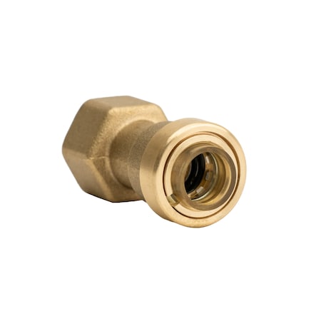 Quickfitting Strt, Brass, Push-Fit1/2in, FNPT1/2in HV-FA-0500