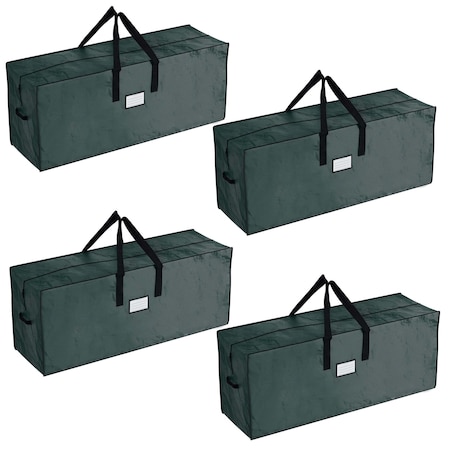 Elf Stor Christmas Tree Storage Bag for 7.5ft Trees Protects Holiday Decorations and Inflatables, 4PK 83-DT5542-2PK