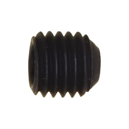 Auveco 1/4in-28 x 1/4in Socket Head Set Screw Cup Point, 50PK 5399