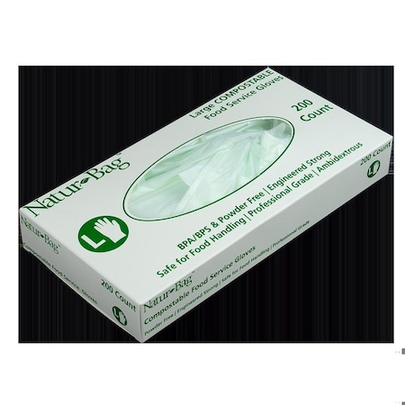 Natur-Bag Large Food Service Glove, 3.5in-4in, 6PK NT1095-X-00003-6ea