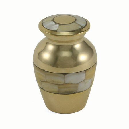 Jorgensen Laboratories Pearl Mini Memorial Keepsake Urn J0317MP